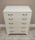 painted vintage chest of drawers